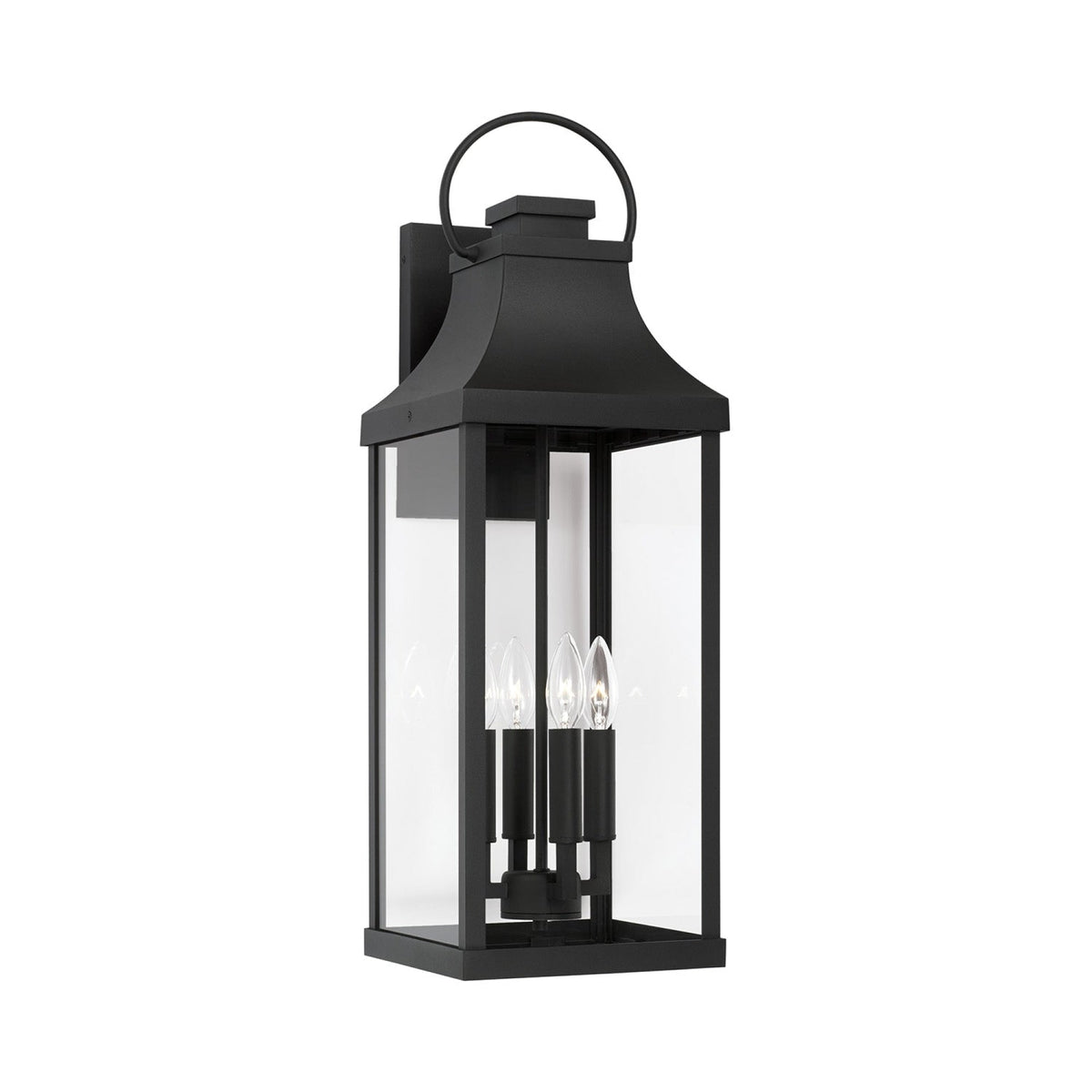 Coastal Lighting Bradford - 4 Light Outdoor Wall Lantern 946441BK Coastal Lighting