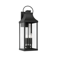 Coastal Lighting Bradford - 4 Light Outdoor Wall Lantern 946441BK Coastal Lighting