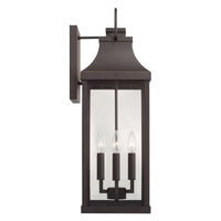 Capital Lighting Bradford 4 Light Wall Lantern - 27 Oiled Bronze 946441OZ Coastal Lighting