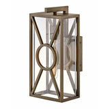 Hinkley Brixton Coastal Elements Wall Mount Lantern - Small 18370BU Burnished Bronze Coastal Lighting