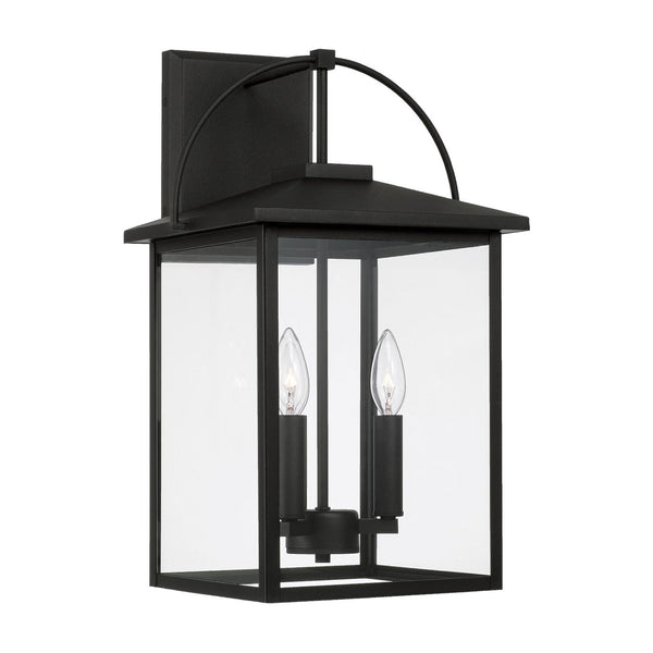 Capital Lighting Bryson - 11.5 Coastal Outdoor Wall Lantern 948031BK Coastal Lighting