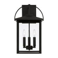 Capital Lighting Bryson - 11.5 Coastal Outdoor Wall Lantern 948031BK Coastal Lighting