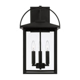 Capital Lighting Bryson - 11.5 Coastal Outdoor Wall Lantern 948031BK Coastal Lighting