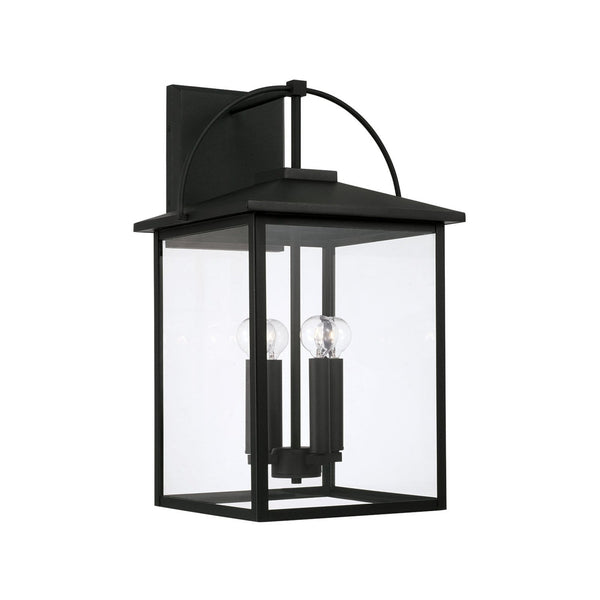 Capital Lighting Bryson - 13.25 Coastal Outdoor Wall Lantern 948041BK Coastal Lighting