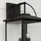 Capital Lighting Bryson - 13.25 Coastal Outdoor Wall Lantern 948041BK Coastal Lighting