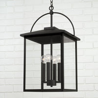 Capital Lighting Bryson - Coastal Outdoor Hanging Lantern 948042BK Coastal Lighting