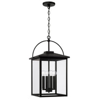 Capital Lighting Bryson - Coastal Outdoor Hanging Lantern 948042BK Coastal Lighting