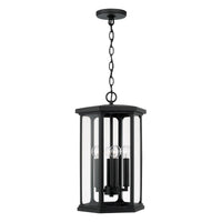 Capital Lighting Charleston Coastal Outdoor Pendant - Black 946642BK Coastal Lighting