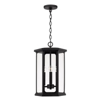 Capital Lighting Charleston Coastal Outdoor Pendant - Black 946642BK Coastal Lighting