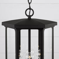 Capital Lighting Charleston Coastal Outdoor Pendant - Black 946642BK Coastal Lighting