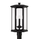 Capital Lighting Charleston Coastal Outdoor Post Lantern - Black 946643BK Coastal Lighting