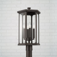 Capital Lighting Charleston Coastal Outdoor Post Lantern - Oiled Bronze 946643OZ Coastal Lighting