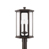 Capital Lighting Charleston Coastal Outdoor Post Lantern - Oiled Bronze 946643OZ Coastal Lighting