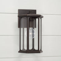 Capital Lighting Charleston Coastal Outdoor Wall Lantern - Small 13 - Oiled Bronze 946611OZ Coastal Lighting