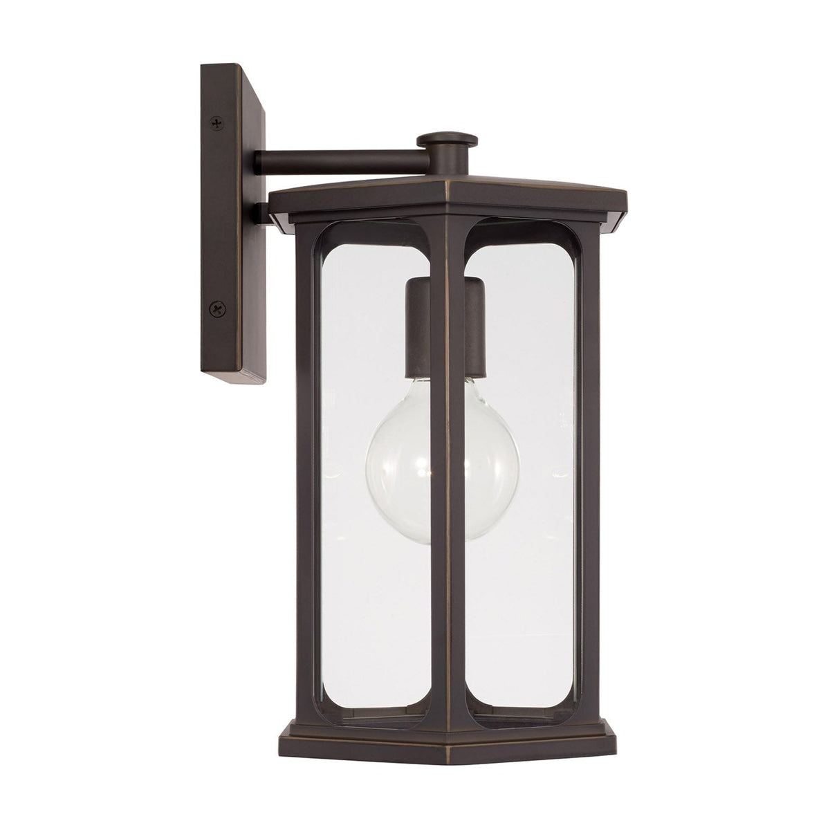 Capital Lighting Charleston Coastal Outdoor Wall Lantern - Small 13 - Oiled Bronze 946611OZ Coastal Lighting