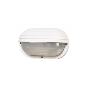 Wave Marlex Non-Corrosive Oval Nautical Wall Mount S77WF-WH White Coastal Lighting