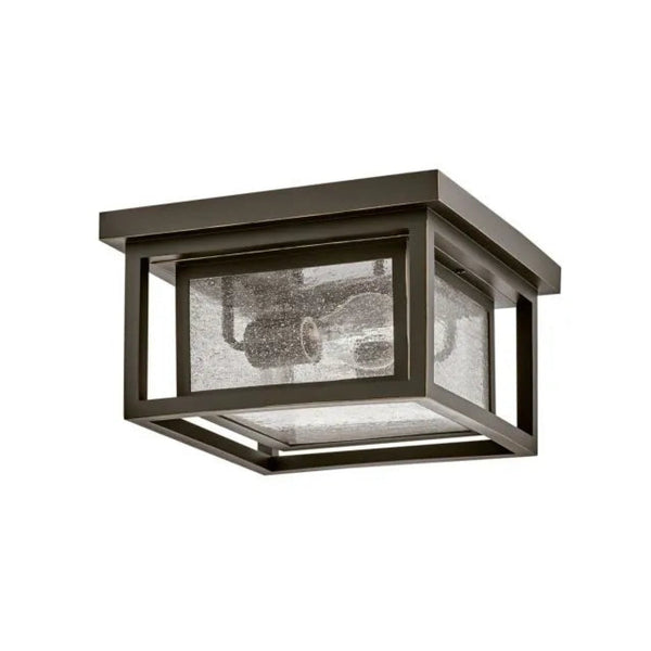 Hinkley Clearwater Coastal Outdoor Flush Mount - Oil Rubbed Bronze 741003OZ Coastal Lighting