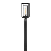 Hinkley Republic Coastal Elements Outdoor - Medium Post Top / Pier Mount 1001-BK Black Coastal Lighting