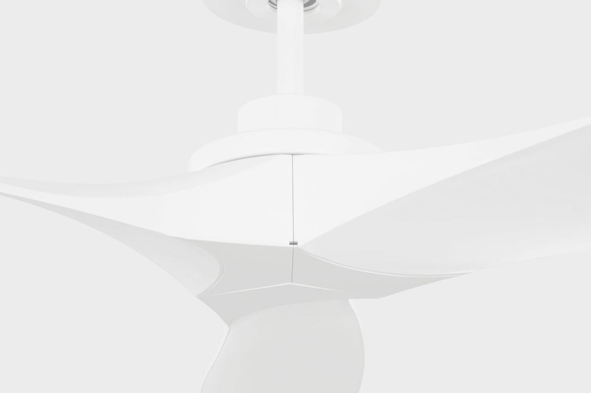 Collins Marine Grade Coastal Smart Ceiling Fan - 60" Matte White