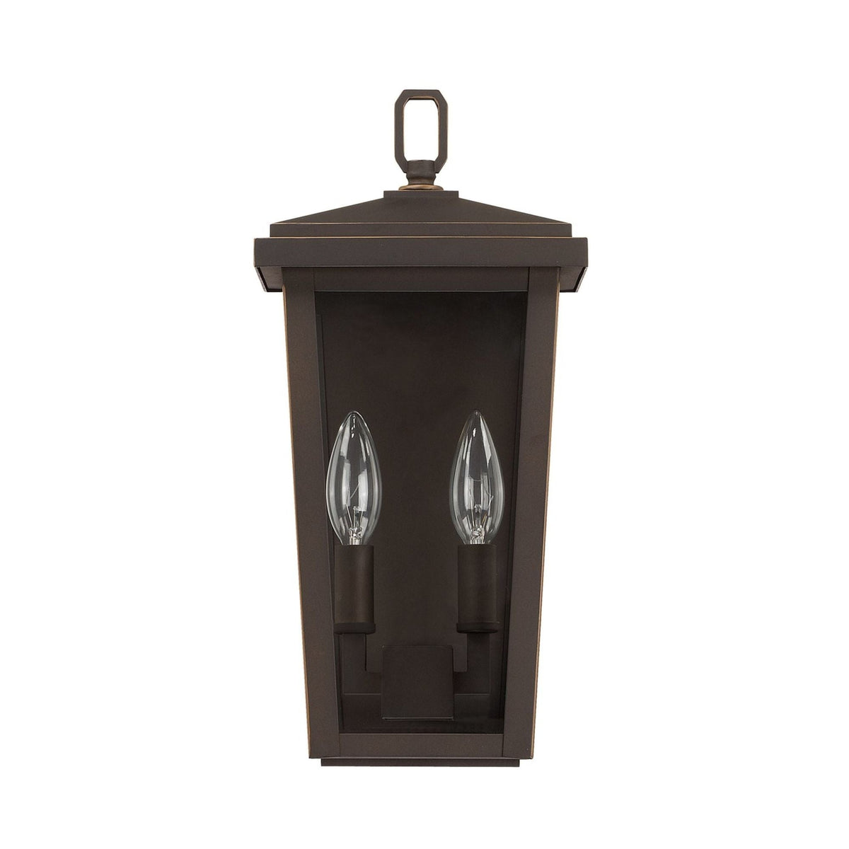 Capital Lighting Two Light Outdoor Wall Lantern 926221OZ Coastal Lighting
