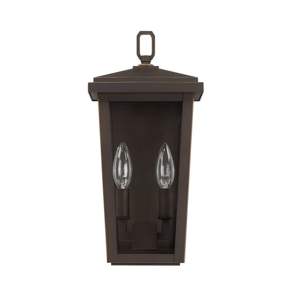Capital Lighting Two Light Outdoor Wall Lantern 926221OZ Coastal Lighting