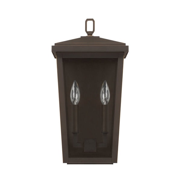Capital Lighting Two Light Outdoor Wall Lantern 926222OZ Coastal Lighting