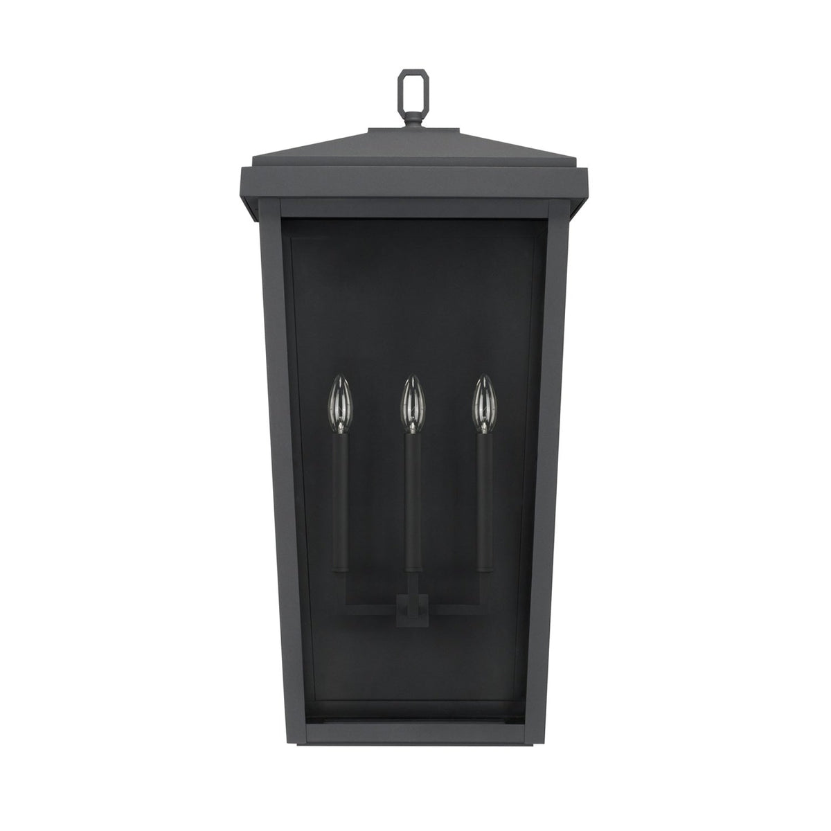 Capital Lighting Three Light Outdoor Wall Lantern 926231BK Coastal Lighting