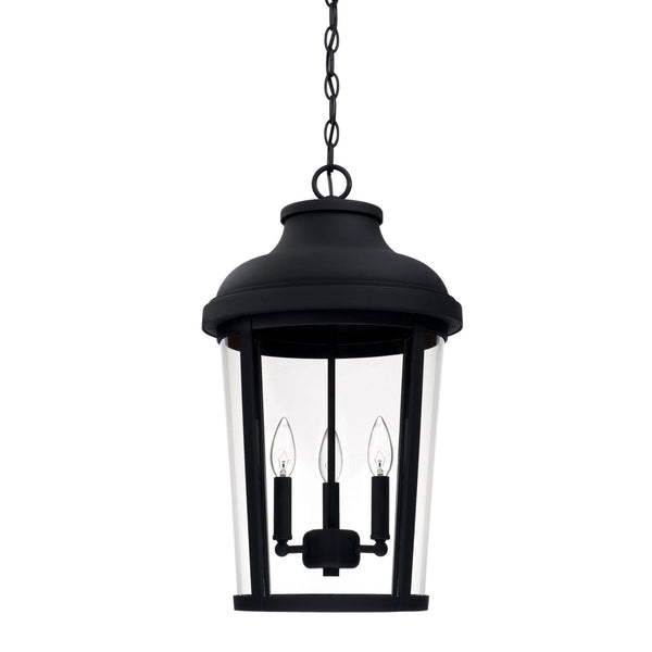Dunbar - Coastal Outdoor Hanging Lantern Black 927033BK Lighting