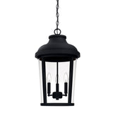 Capital Lighting Three Light Outdoor Hanging Lantern 927033BK Coastal Lighting