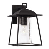 Capital Lighting Durham - 13 Coastal Outdoor Wall Lantern - Black 943612BK Coastal Lighting