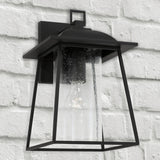 Capital Lighting Durham - 13 Coastal Outdoor Wall Lantern - Black 943612BK Coastal Lighting