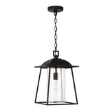 Capital Lighting Durham - Coastal Outdoor Hanging Lantern - Black 943614BK Coastal Lighting
