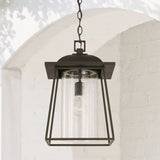 Capital Lighting Durham - Coastal Outdoor Hanging Lantern - Oiled Bronze 943614OZ Coastal Lighting