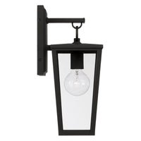 Capital Lighting Elliott - 6.25 Coastal Outdoor Wall Lantern 948111BK Coastal Lighting