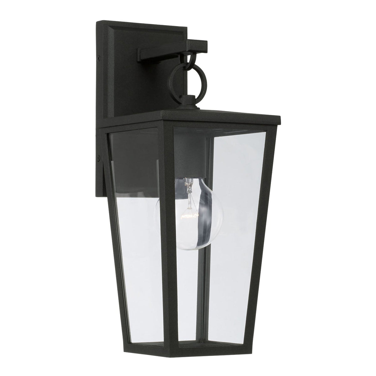 Capital Lighting Elliott - 6.25 Coastal Outdoor Wall Lantern 948111BK Coastal Lighting