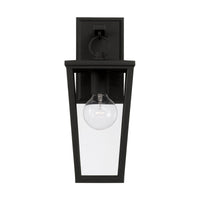 Capital Lighting Elliott - 6.25 Coastal Outdoor Wall Lantern 948111BK Coastal Lighting
