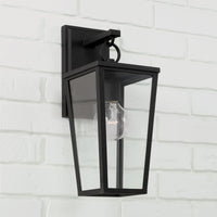 Capital Lighting Elliott - 6.25 Coastal Outdoor Wall Lantern 948111BK Coastal Lighting