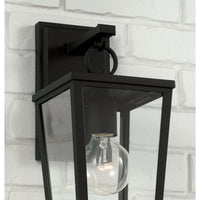 Capital Lighting Elliott - 6.25 Coastal Outdoor Wall Lantern 948111BK Coastal Lighting