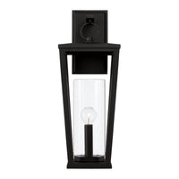 Capital Lighting Elliott - 7.25 Coastal Outdoor Wall Lantern 948112BK Coastal Lighting