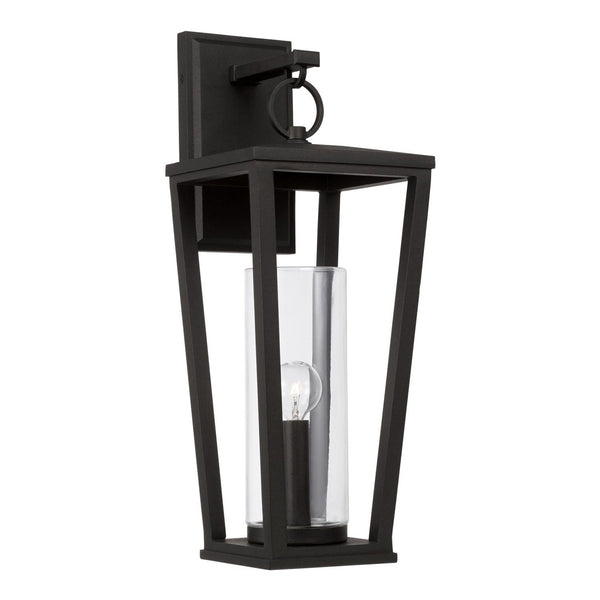 Capital Lighting Elliott - 7.25 Coastal Outdoor Wall Lantern 948112BK Coastal Lighting