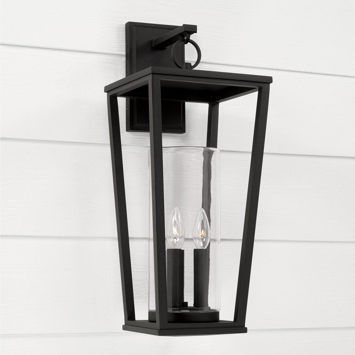 Capital Lighting Elliott - 9.25 Coastal Outdoor Wall Lantern 948131BK Coastal Lighting