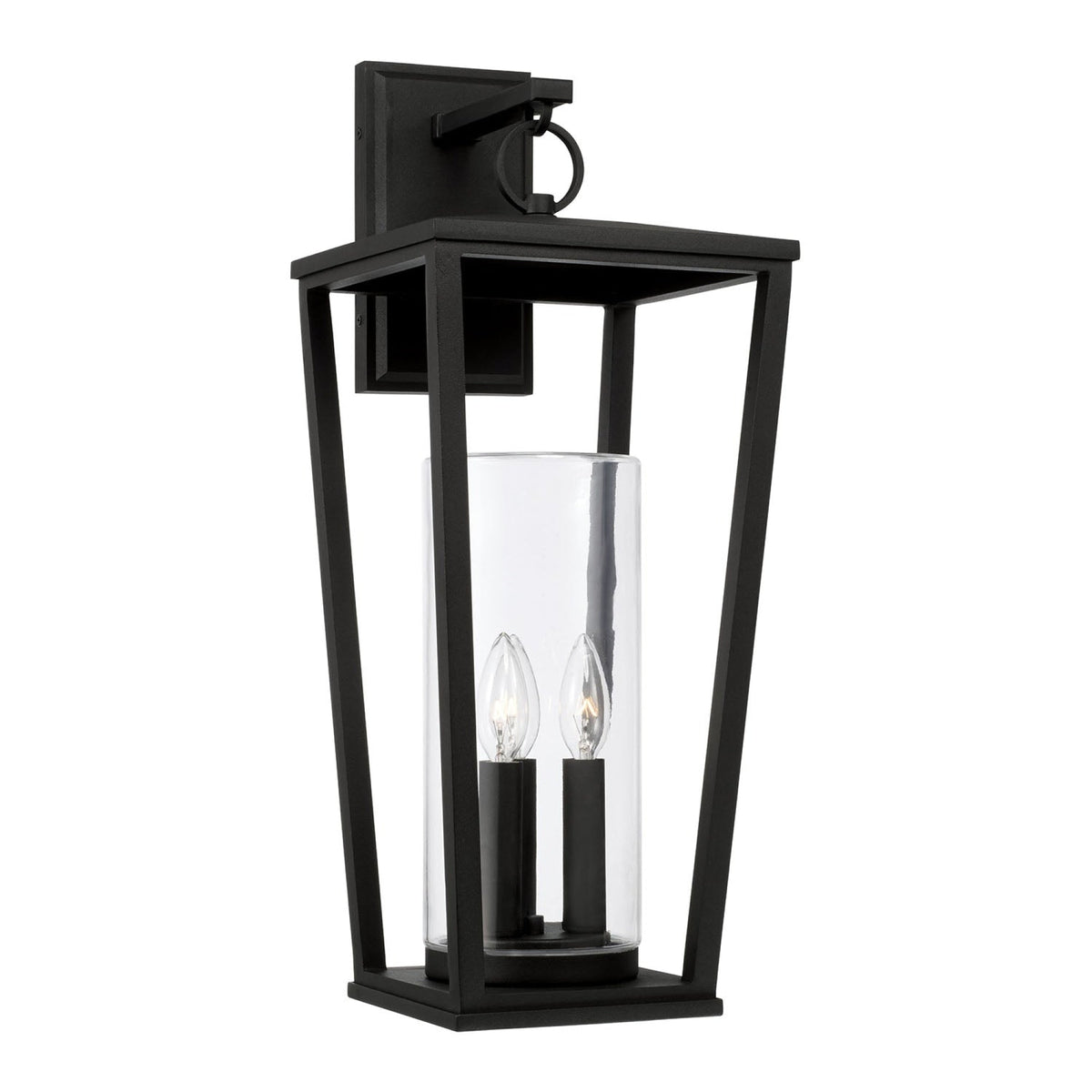 Capital Lighting Elliott - 9.25 Coastal Outdoor Wall Lantern 948131BK Coastal Lighting