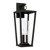 Capital Lighting Elliott - 9.25 Coastal Outdoor Wall Lantern 948131BK Coastal Lighting