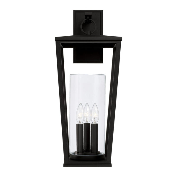 Capital Lighting Elliott - 9.25 Coastal Outdoor Wall Lantern 948131BK Coastal Lighting