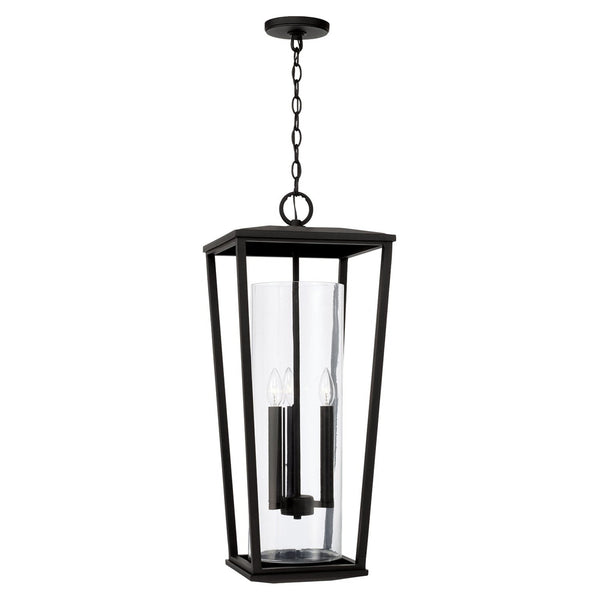 Capital Lighting Elliott - Coastal Outdoor Hanging Lantern 948132BK Coastal Lighting