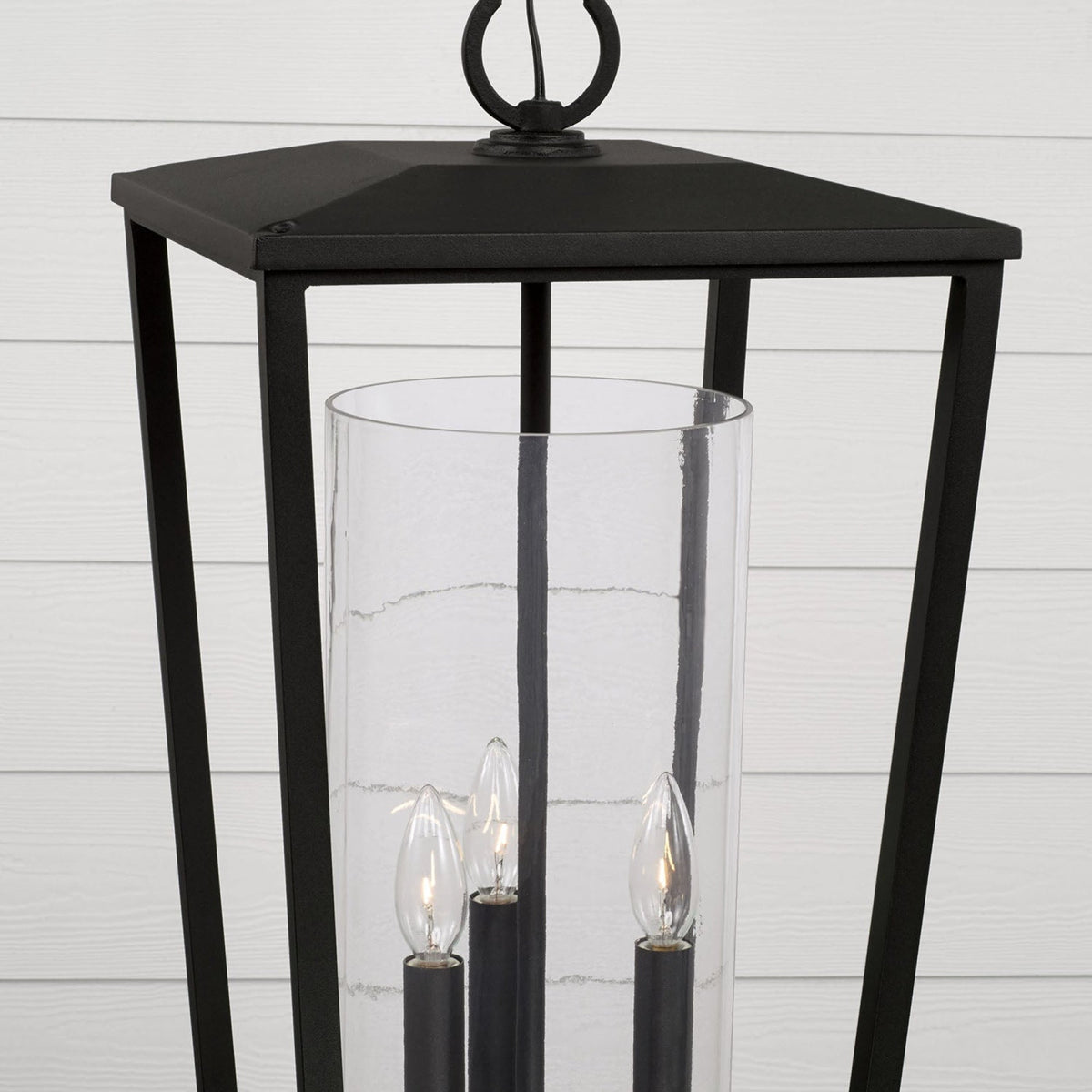 Capital Lighting Elliott - Coastal Outdoor Hanging Lantern 948132BK Coastal Lighting