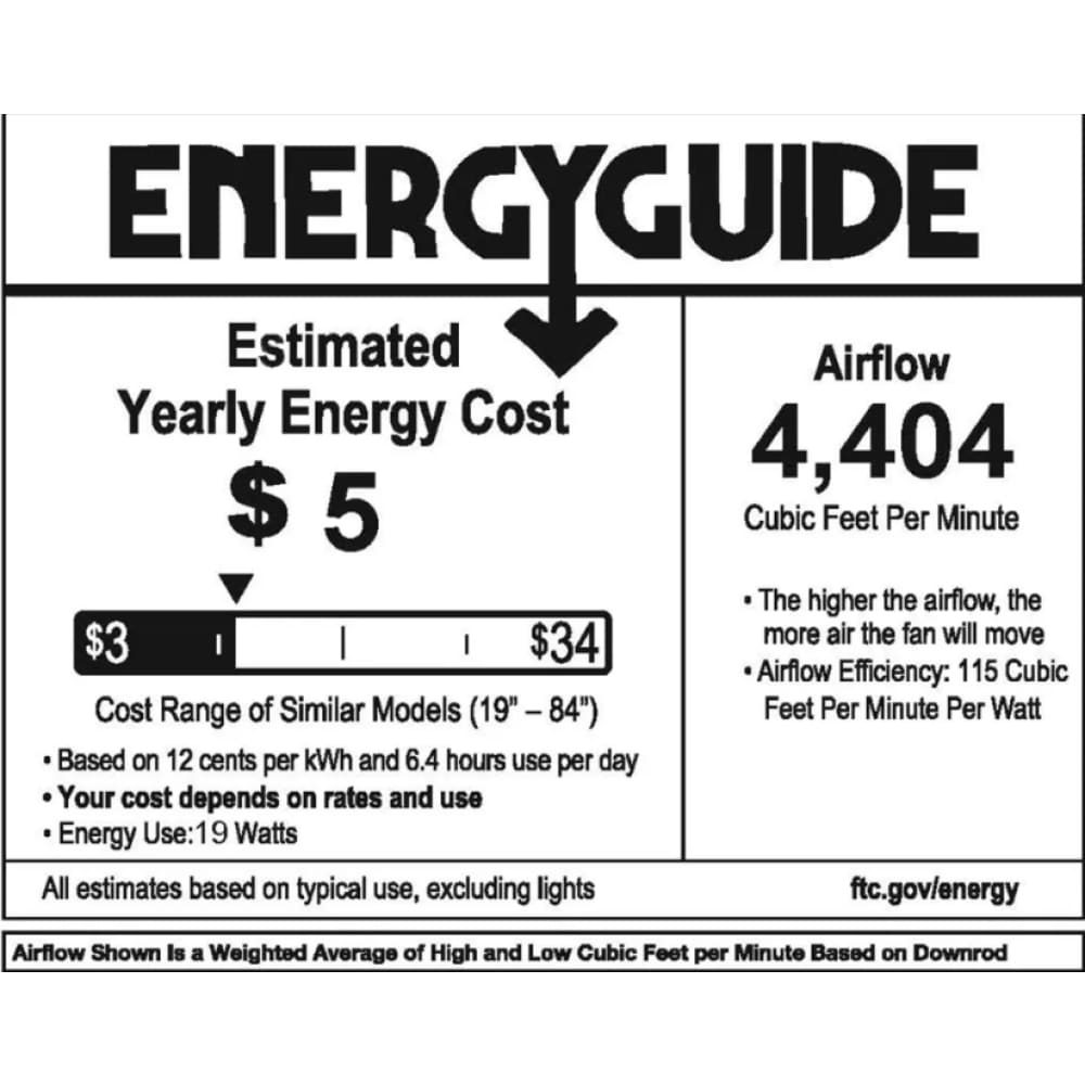 Chisel 52" Indoor Fan - Matte White
