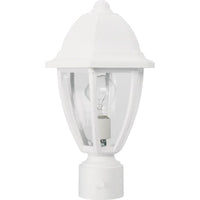 Wave Everstone Non-Corrosive Post Lantern - Companion Size S21T-C-WH Whitestone Coastal Lighting