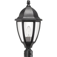 Wave Everstone Non-Corrosive Post Lantern - Full Size S11T-C-BK Blackstone Coastal Lighting