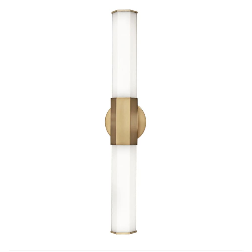 Facet LED Vanity - Medium - Brass